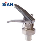 Fire Safe Valve Brass Alloy Valve For Dry Powder Fire Extinguisher