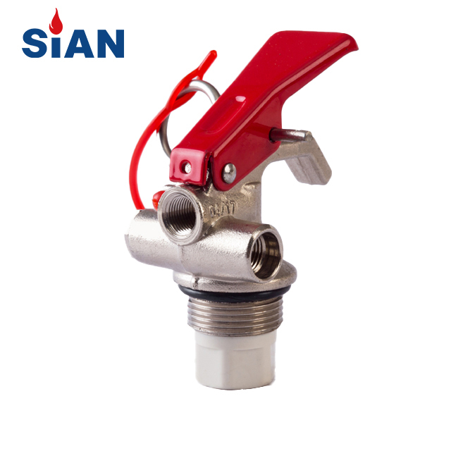 CE Certification Brass Fire Valve For Dry Powder Fire Extinguisher