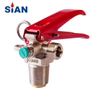 CE Certified Fire Extinguisher CO2 Valve with Safety Device