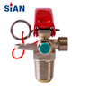 CE Certified Fire Extinguisher CO2 Valve with Safety Device
