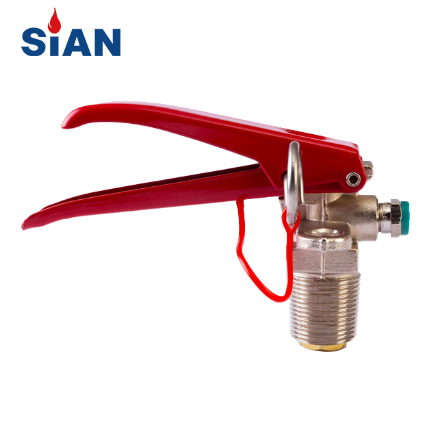 CE Certification Fire Safe Brass Gas Valve For CO2 Fire Extinguisher