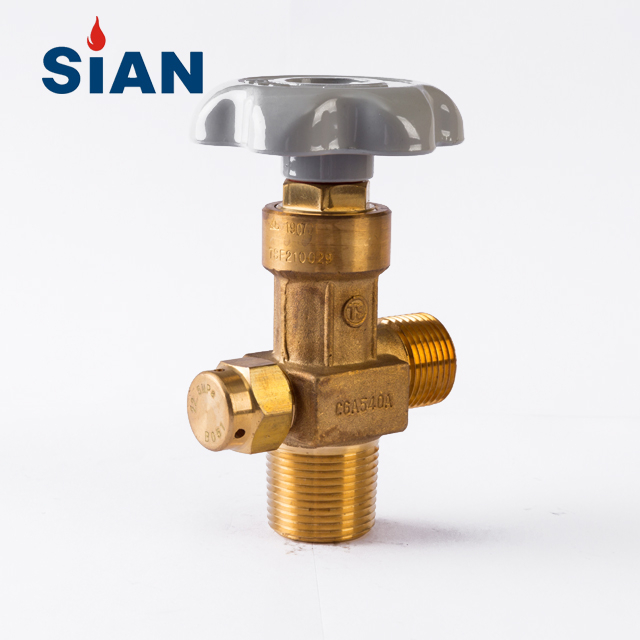 Moveable Flap Type Oxygen Gas Cylinder Valve