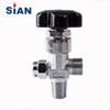 Diaphragm Type Oxygen Nitrogen Gas Cylinder Valve