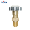 SiAN Industrial Gas Argon Cylinder Valve Manufacturer with TPED Certification