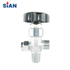 QF-21 Wholesale SiAN Brand China Ningbo FUHUA Factory Industrial Gas Range O2/Air/N2 Cylinder Diaphragm Type Brass Gas Valve