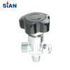 QF-21 Wholesale SiAN Brand China Ningbo FUHUA Factory Industrial Gas Range O2/Air/N2 Cylinder Diaphragm Type Brass Gas Valve