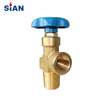 QF-6A Reliable SiAN Brand Fuhua Factory O2/Air/N2 Cylinder Flapper Type Brass Gas Valve