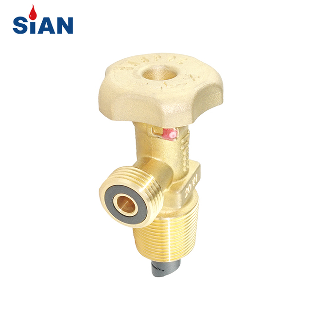 Brass LPG Cylinder Safety Valve with Handwheel