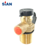 Compact Auto Shut Off Gas Cylinder LPG Valve