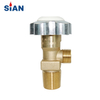 SiAN Industrial Gas Argon Cylinder Valve Manufacturer with TPED Certification