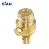 Soda Water Maker Valve CO2 Valve For Aluminum Bottle PI MARK Certification ISO V Product Standard