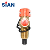 D21 LPG Gas Stove Compact Cylinder Flow Control Self Closing Valve