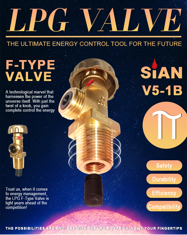 LPG F-type Cylinder Valve (1)