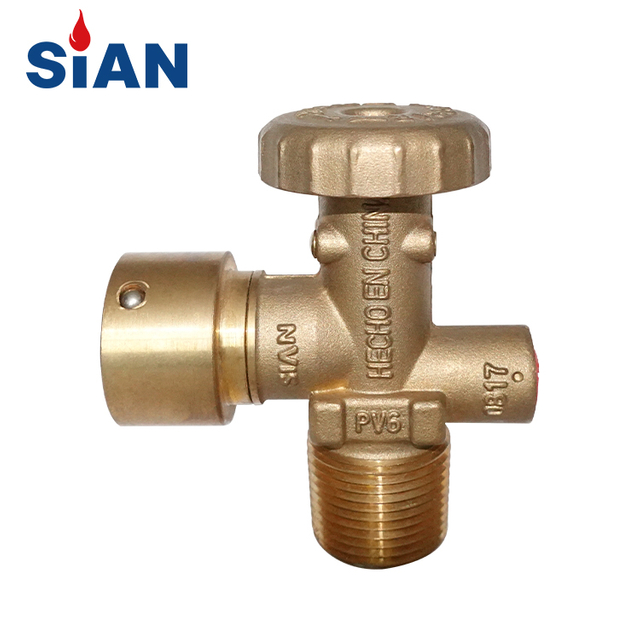 SiAN Venezuela 240PSI LPG Gas Cylinder PV6 Valves