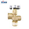 100 Pound LPG Gas Cylinder Valve MX100 Safety LPG POL Valve For Mexico