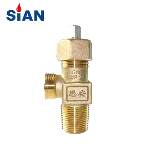 Valve Manufacturer Brass 3/4 Inch QF-10 Chlorine Gas Control Cylinder