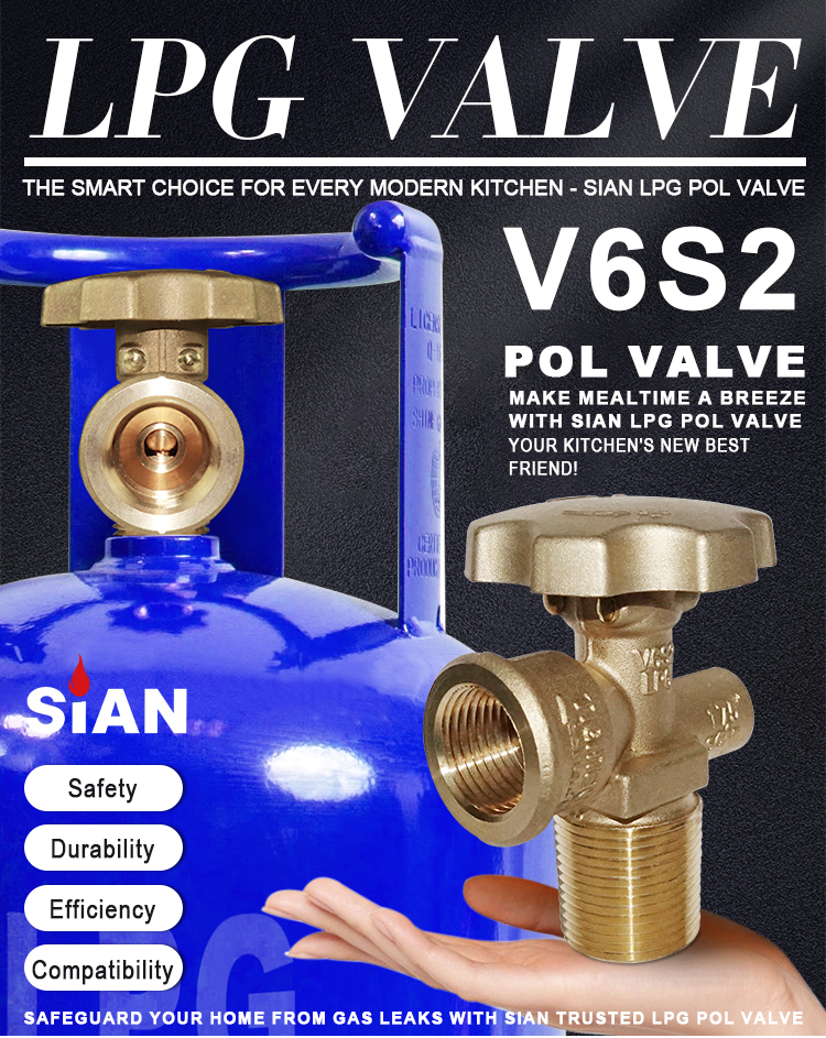 SiAN V6S2 LPG POL Valve for Philliphines (1)